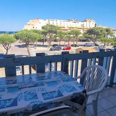 Vue Grande A 100m, Secteur Lydia, 4 Couchages, Grand Balcon, Ventilateurs Appartement Le Barcarès