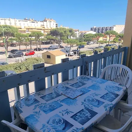 Vue Grande à 100m, Secteur Lydia, 4 Couchages, Grand Balcon, Ventilateurs Le Barcarès